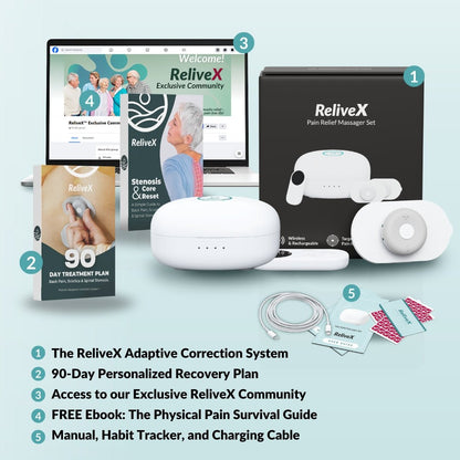 [PLACEHOLDER — NOT FOR PUBLICATION] Reference gallery image sourced from relivex.com for structural preview only; replace with real Kinea Back EMS product photography before launch. (placeholder-relivex-3348344.jpg)