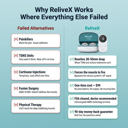 [PLACEHOLDER — NOT FOR PUBLICATION] Reference gallery image sourced from relivex.com for structural preview only; replace with real Kinea Back EMS product photography before launch. (placeholder-relivex-6896908.jpg)